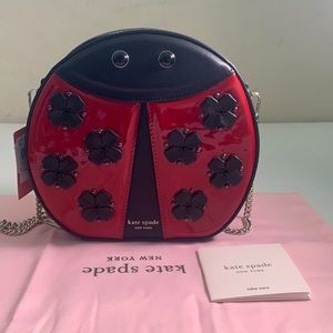 KATE SPADE DOTTIE LADY BUG CROSSBODY